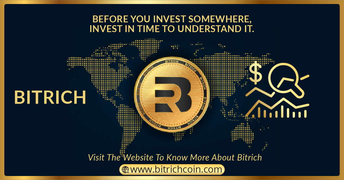 BitrichCoin's tweet photo. Before you invest somewhere, Invest in time to understand it.
For more details, visit our website now- https://t.co/k0trKWxHfg
.
.
#currency #Bitrich #wallet #secure #cryptocurrency #transactions #DigitalCurrency #SecurityBond #investment #blockchain https://t.co/LCVosSTaVB