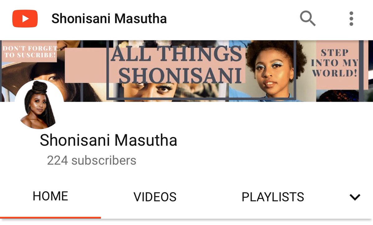 Madame_Shonsan's tweet photo. Guys I’m doing it, I am starting my Youtube Channel today! 

It’s called #AllThingsShonisani &amp; I’ll be dropping my first video tonight 🙌🏾 

In the meantime, please subscribe 🥰 https://t.co/evkCvZc3pz https://t.co/U11x6WR1wn