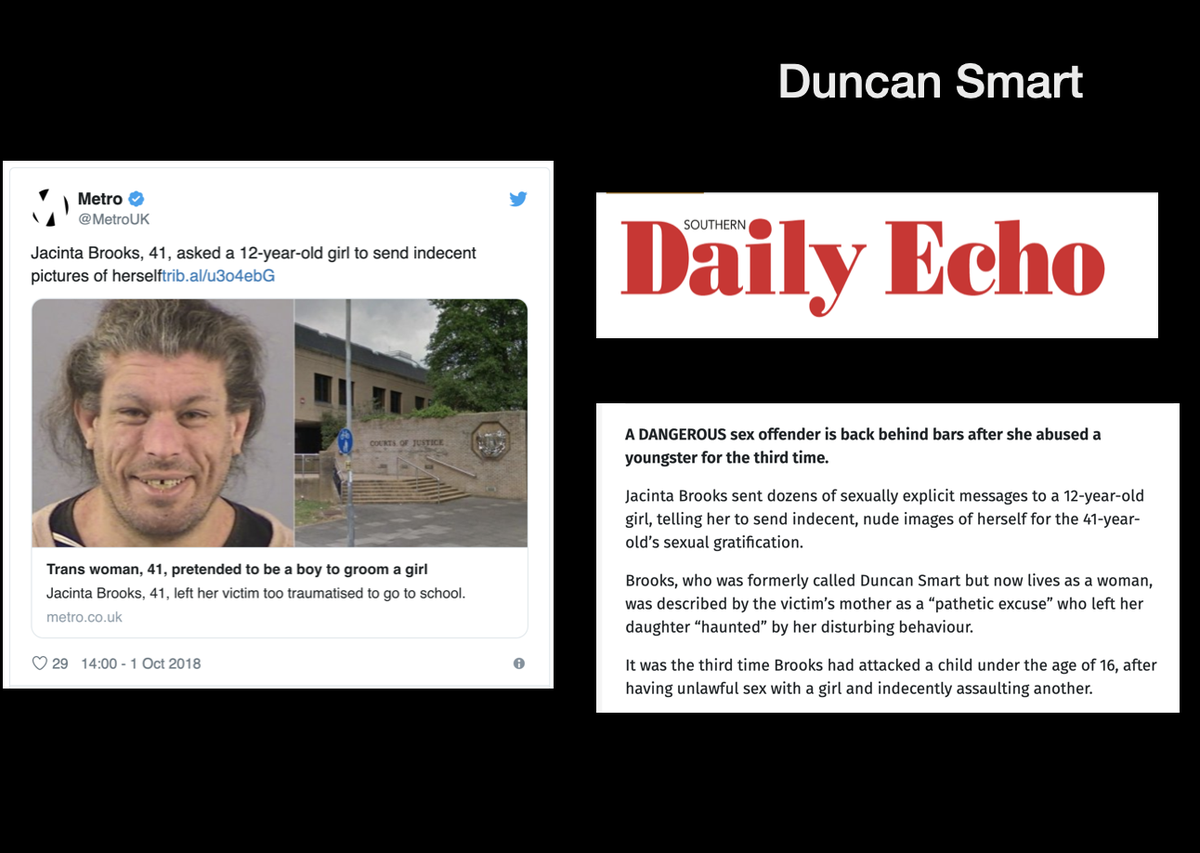 2018: Duncan Smart/Jacinta Brooks #TheseAreNotOurCrimes  #KeepPrisonsSingleSex