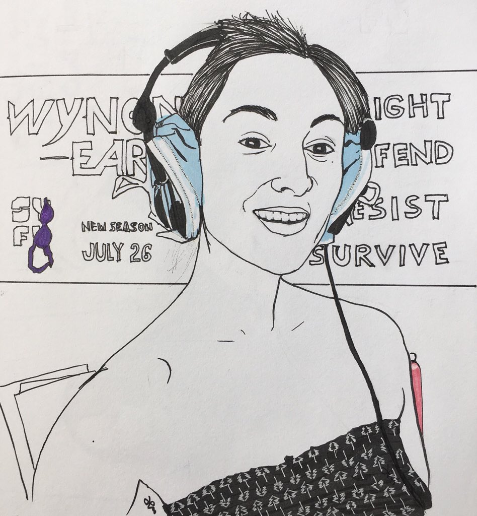 jen_ding's tweet image. Way before the existence of the trailers, Kat gave us this awesome photo. It really brought home the reality that we were getting Season 4! Can’t wait for next week! 

Happy #KaturdayWE!

#EarpSoon #WynonnaEarp #WynonnaEarpSeason4 #KatBarrell