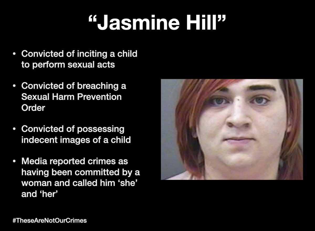 2018: Jasmine Hill #TheseAreNotOurCrimes  #KeepPrisonsSingleSex
