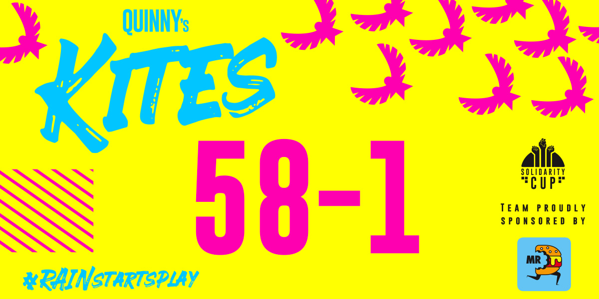 The @mrdfood Kites post 58-1 from their six overs.

Smuts (36*) and Bavuma (8*) will resume the innings in the second half.

#SolidarityCup #3TCricket #RainStartsPlay