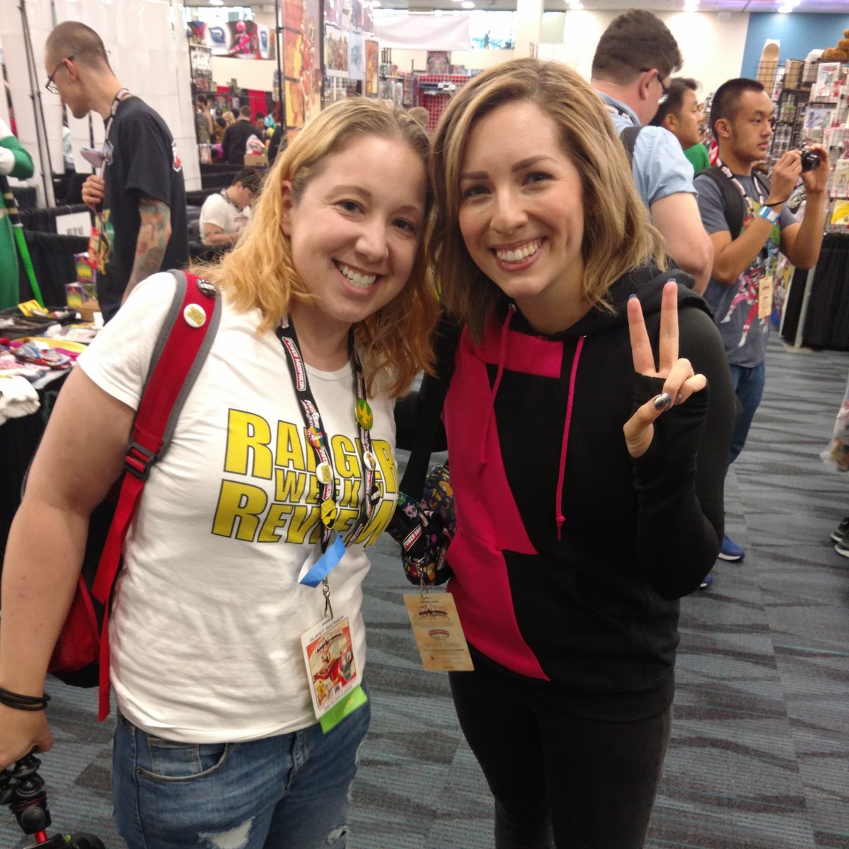 Ranger_Liz's tweet photo. A very Happy Birthday to @Strawburry17! Forever one of the best Pink Rangers!!
#HyperForce #HyperforceSeason2 https://t.co/QCgAM81HiS