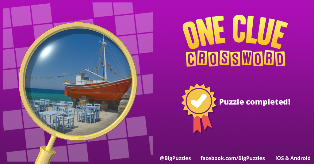 PaulaABarr's tweet photo. I completed a puzzle in One Clue Crossword. Play now for free!
https://t.co/pC5CloRKxp #OneClueCrossword https://t.co/Q426gaPaO5