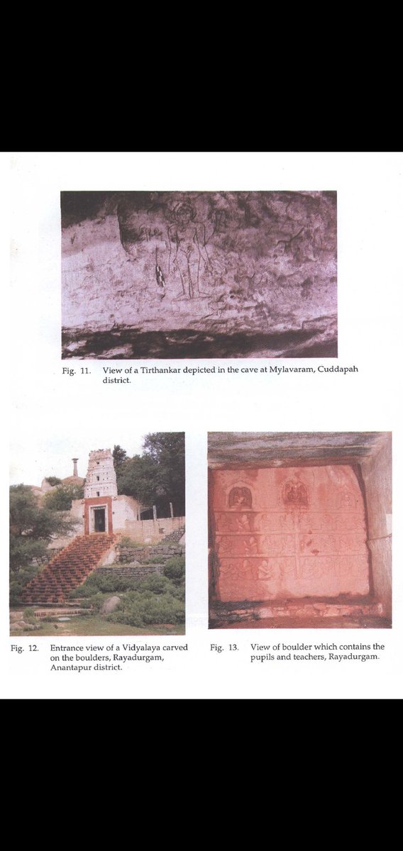 RAYADURGAM: situated 95 km from anantapur is an ancient Jain site There are four caves on the hill with carving of tirthankara & siddhas.This was once a important site of the yapaniya sect , there is also an old inscription mentions about yapaniya sect.