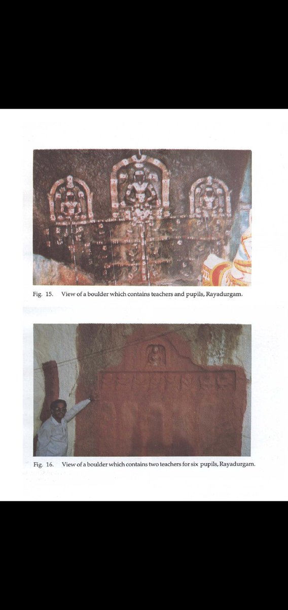 RAYADURGAM: situated 95 km from anantapur is an ancient Jain site There are four caves on the hill with carving of tirthankara & siddhas.This was once a important site of the yapaniya sect , there is also an old inscription mentions about yapaniya sect.
