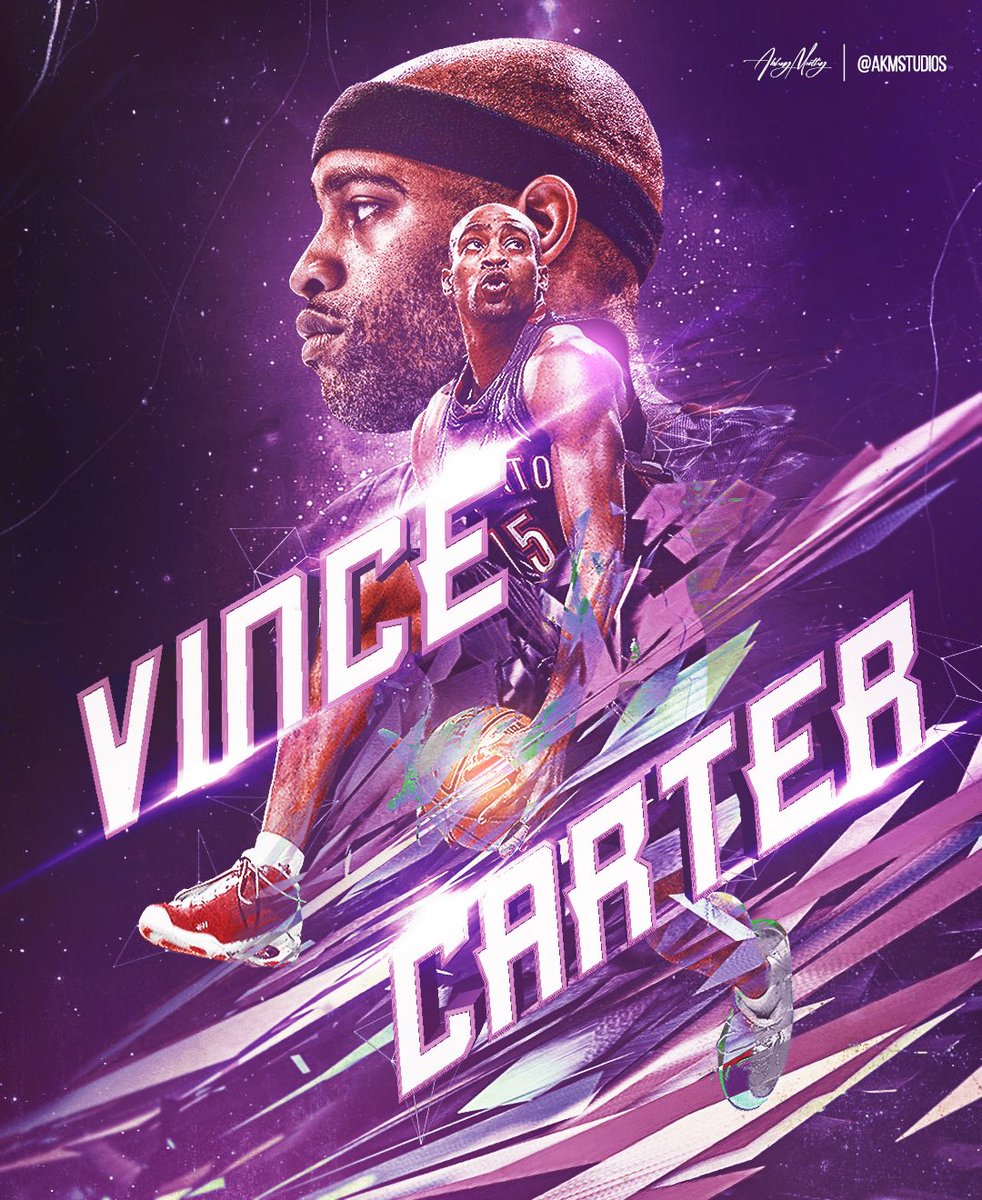 akmstudiosig's tweet photo. After 22 incredible seasons in the NBA, Vinsanity has decided to retire from the NBA 🙏 Thank you for everything @mrvincecarter15 💯
..........

What is your favorite moment of Vince's career ⁉️

#nba #basketball #toronto #raptors #vinsanity #vincecarter https://t.co/YglK3gESCP