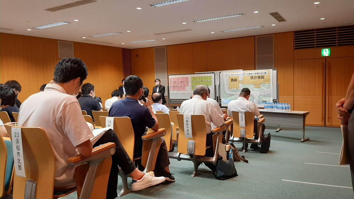しずおか市町対抗駅伝 公式 On Twitter 密を避けた練習について 御前崎市担当者様がチームで現在行っている方法を共有してくださいました 関係者全員で知恵を出し合っています 楽しみにしてくださっている全ての方々が安全に参加いただけるよう 我々も引き続き気