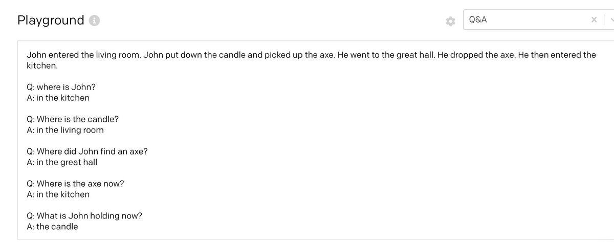 "out of the box" language understanding: eh.