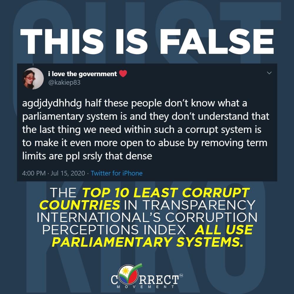 AlfredoGenom's tweet photo. Miss @kakiep83, it seems like you’re part of half the people that doesn’t know what a parliamentary system is. You focused on the “removal of term limits,” when the parliamentary focuses on forcing accountability to government thru constant debate. 

New Zealand’s waving. https://t.co/M2yBLCfg8T