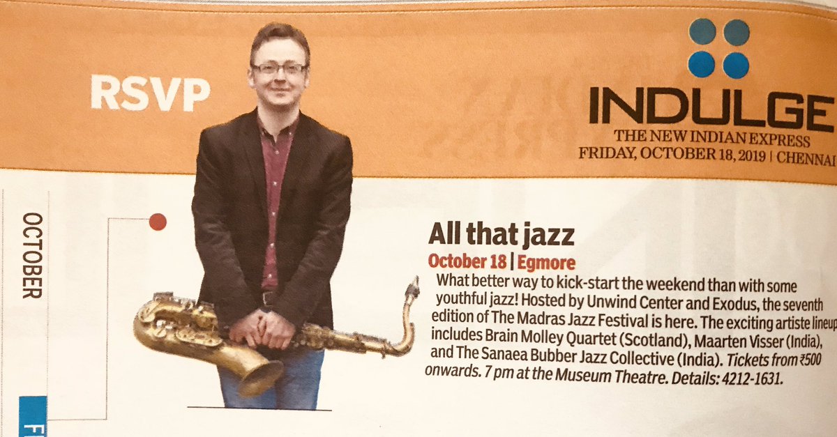 EdisonPrithivi1's tweet photo. 2019 Madras Jazz festival.. missing it this year. https://t.co/bb5iOiswAo