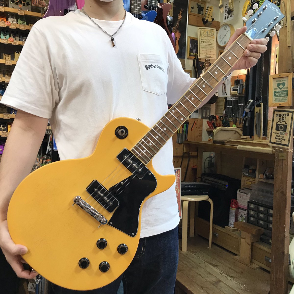 Esp Guitar Workshop در توییتر Grassroots G Ls 57 Tvy スタッフ川口がギターボーカルをやりたい 初心者の方にオススメするのがこちら 重量も軽くネックも細めなので小柄な方でも弾きやすい コードを掻き鳴らせば名だたるギタボさん達がこのスタイルを使う理由も Esp Guitar Workshop در توییتر Grassroots G Ls 57 Tvy スタッフ川口がギターボーカルをやりたい 初心者の方にオススメするのがこちら 重量も軽くネックも細めなので小柄な方でも弾きやすい コードを掻き鳴らせば名だたるギタボさん達がこのスタイルを使う理由も