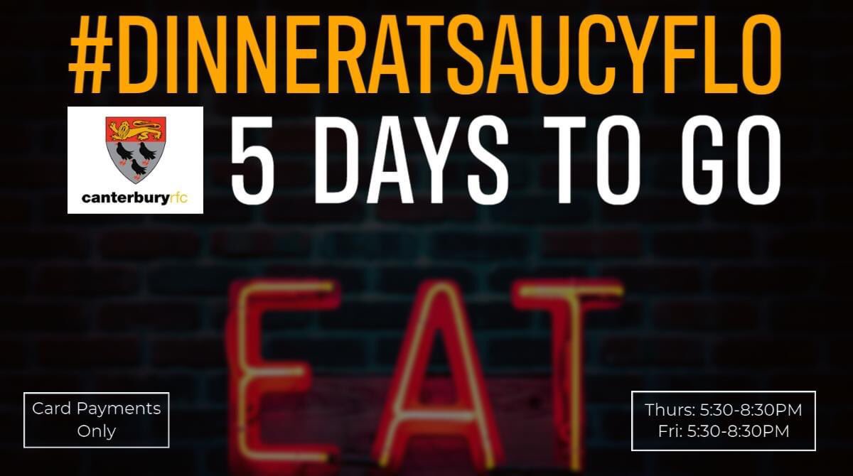Please book in advance by phoning Ted on 07914 678679, even if just popping in for a drink.

Share this post and add #dinneratsaucyflo, and one person will win a free meal for two next Thursday or Friday.
