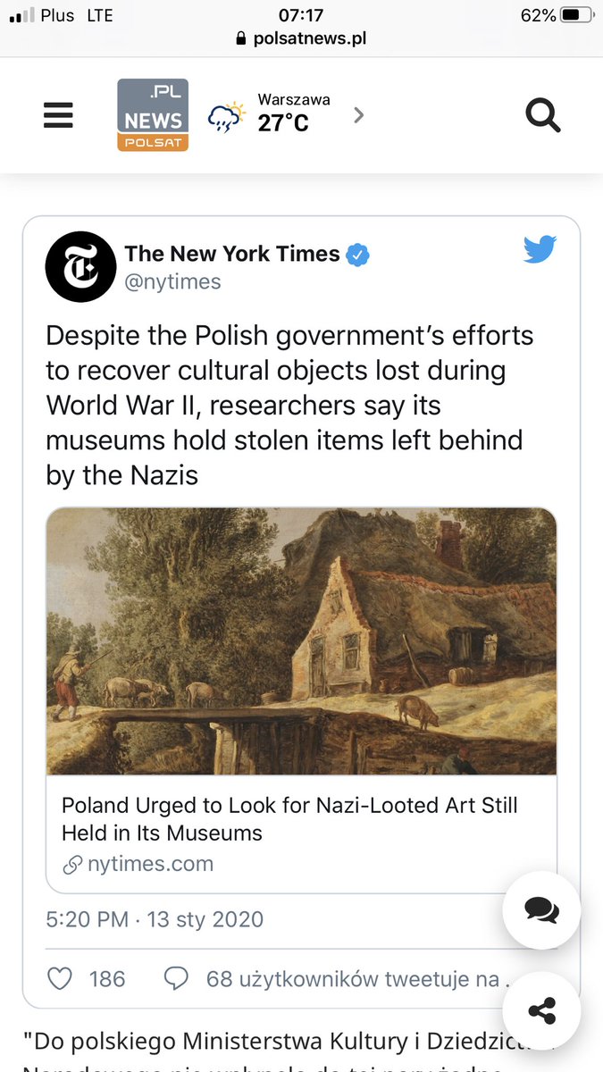 ogorekmagda's tweet photo. Holenderski SS-man Pieter Menten zabija polską inteligencję we Lwowie. Kradnie Polakom dzieła sztuki takiej wartości, że po IIWŚ zostaje 7.najbogatszym człowiekiem w Holandii. Umiera w 1987r. w luksusie.

W 2020 Holendrzy długopisem NYT sugerują, że Polska ukradła im obrazy. https://t.co/fEKHY4W5vH