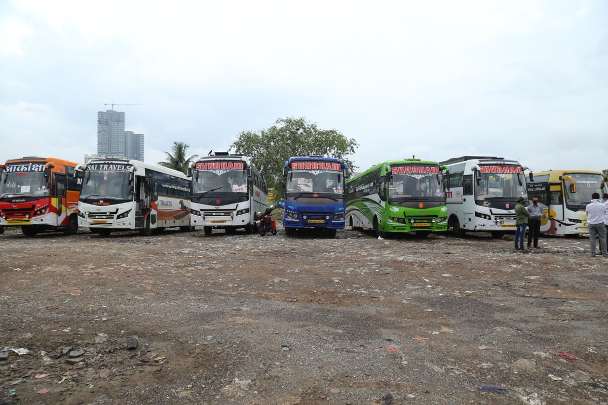 MBMSBUS's tweet photo. @CMOMaharashtra @advanilparab 
@nitin_gadkari @pudharionline @abpmajhatv Without MVtax &amp; other wavers 80% bus owners will be unable to start services.Less buses &amp; more demand during Ganpati season will result in higher fares which will affect the people traveling to native places https://t.co/D12t2CAI41