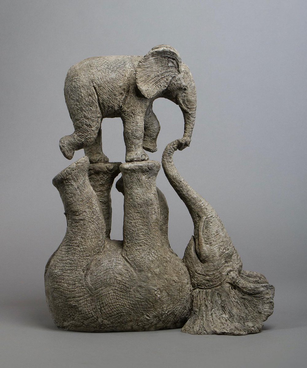sophie_verger's tweet photo. 🐘😍
"Tendres Jeux" - #Bronze
📢 En ce moment à l'#Expo d'été @LoeilduPrince du 18 juill. au 1e sept
➡️ https://t.co/qWiAjFFN48
#Art #elephant #sculpture #bronze #biarritz #vacances #amour #love #artist #artcurator #artnews #ratingart #artaddict #artadvisor #iloveart #galleryart https://t.co/m9TOI909ie
