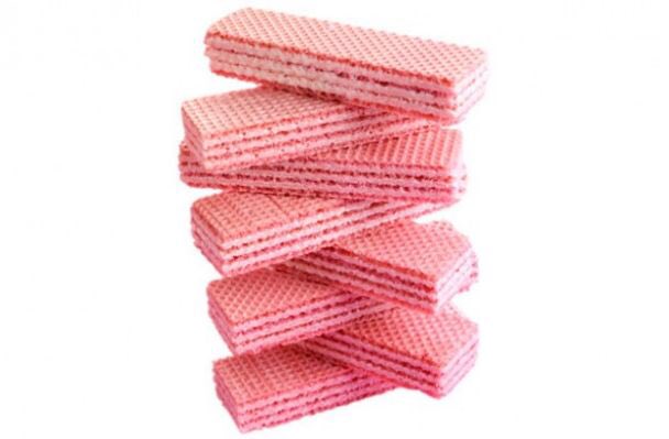 My life in biscuits. Day 7: the Pink Wafer.