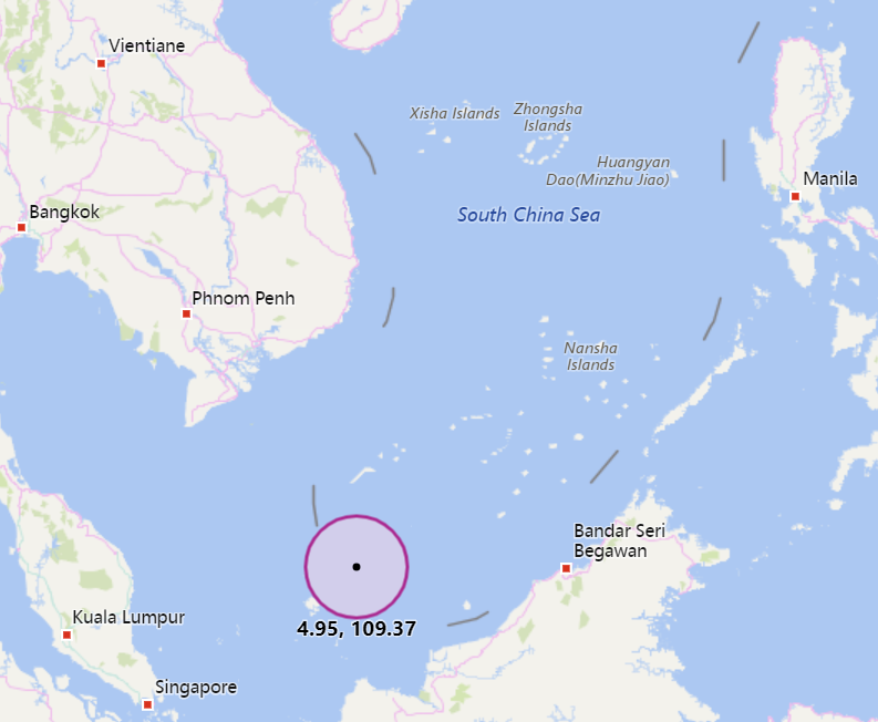 SCS_PI's tweet photo. The dual-carrier exercise is over? 
The Nimitz CSG, including USS Nimitz (CVN 68), USS Princeton (CG 53), USS Sterett (DDG 104) &amp; USS Ralph Johnson (DDG 114), are spotted near Singapore, July 18.
Yesterday, some warships operated nearby, found by @lobsterlarryliu via @planetlabs https://t.co/LH7WS6UU2T