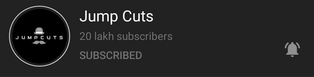iharibaskar's tweet photo. Family is growing bigger. We are 2M now ❤️
Thank you and keep supporting @Jumpcutsoffl
Special thanks and credits goes to my friend working in shadow @nareshdjc ❤️ #jumpcuts #haribaskar #jc2m https://t.co/z63XCI2w3v