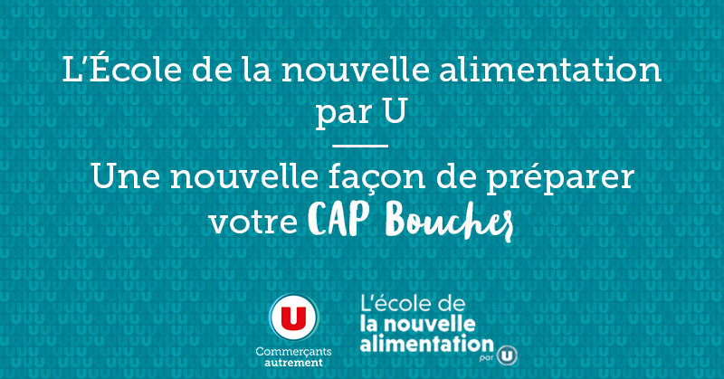 Au moment où l'#insertion des jeunes prend une telle importance, @ULesCommercants lance l'École de la nouvelle alimentation qui permettra à nos apprentis d'être formés au CAP Boucher en découvrant toute la filière en 1 an.
bit.ly/2Wuntxp 
#CFA #apprentissage #alternance