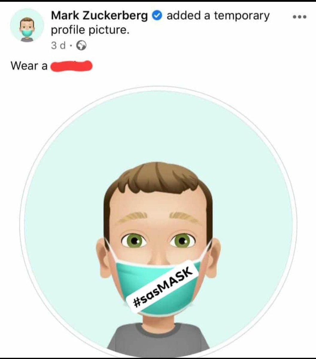 shield_screen's tweet photo. Cheers Mark!
#sasMASK #facemask #MarkZuckerberg #Facebook #London #Manchester #Celebrity https://t.co/EQDnDFVQ4w