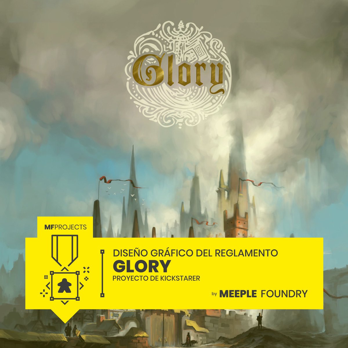 MeepleFoundry's tweet photo. Tras el reciente anuncio de #masterofrespect para @melmacgames, sumamos nuevos proyectos en los que andamos trabajando: #seizethebean para @_QualityBeast y Glory, un muy modesto #juegodemesa de aventuras en inglés que pronto repetirá #kickstarter con una expansión https://t.co/zjYYyIZQV5