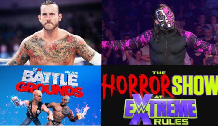 WWOWPodcast's tweet photo. This week we discuss a mixed bag of topics including #ExtremeRules #WWE2KBattlegrounds &amp; #AEWFightForTheFallen 
We also discuss what we want to see next from 
@CMPunk @JohnCena and @JEFFHARDYBRAND

Download - https://t.co/uptlDdeMTs
Stream on Spotify - https://t.co/rEbZVVJM5G https://t.co/arh4yG64QY