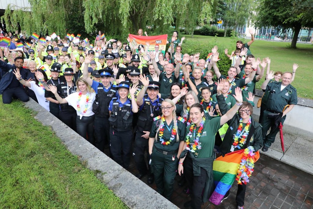 NEASproud's tweet photo. Happy #NorthernPride everyone! Usually we start @northernprideuk celebrations with the #BlueLightBreakfast with @northumbriapol @NPLGBT & @Tyne_Wear_FRS @TWFRSLGBT Gutted we canβt this year but super excited to celebrate with you in person next year @NEAmbulance #NEASPRIDE https://t.co/KoPYR1RGMY