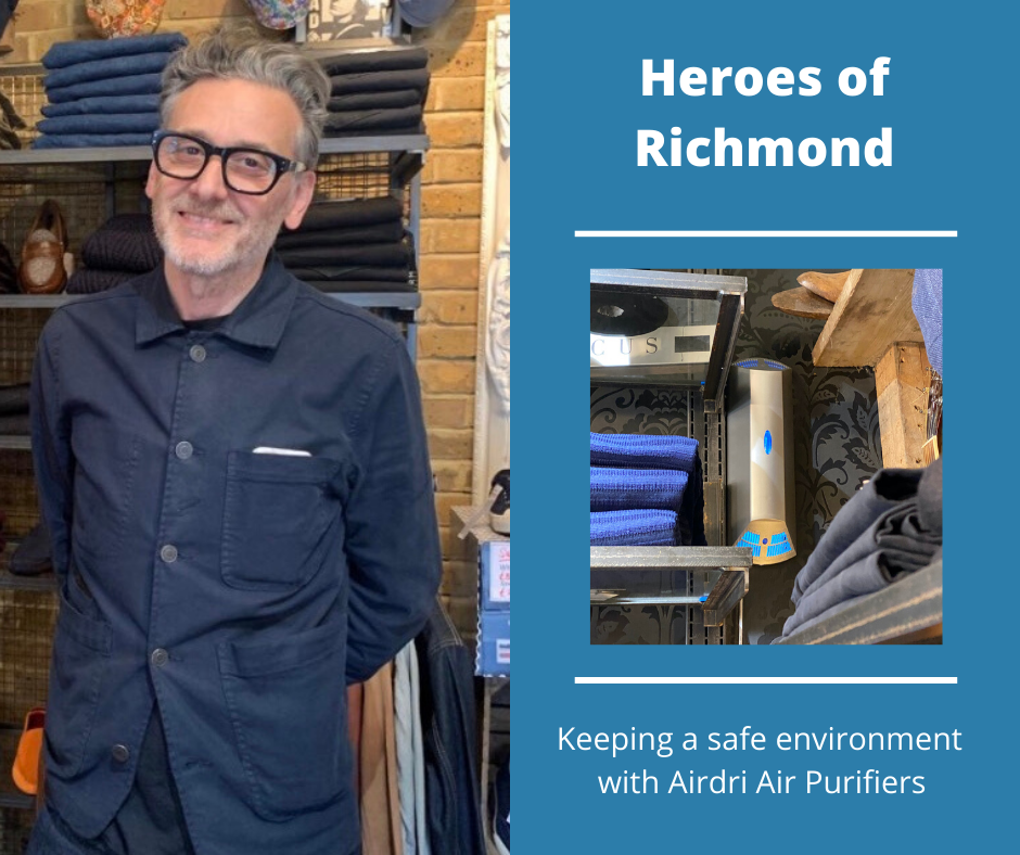 TheDigitalLine's tweet image. Returning to Retail with @airdriltd youtu.be/_vb_oIO9wcw via @YouTube 
Real people talk to @TheDigitalLine about their challenges post-lockdown. We talk to Mario from @HeroesRichmond men's clothing boutique.
#workchallenges #AirdriAirPurifiers 
@TryTwickenham @BeRichmondUK