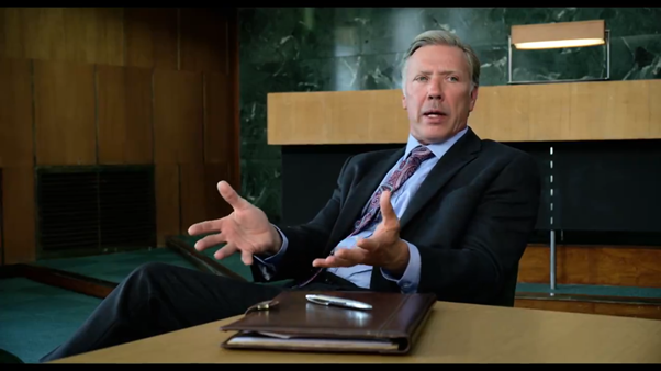 At the meeting, he argues that if Iceland wins, hosting the following year will “bankrupt the country” because they don’t have the infrastructure to host “half a million people”. 5/