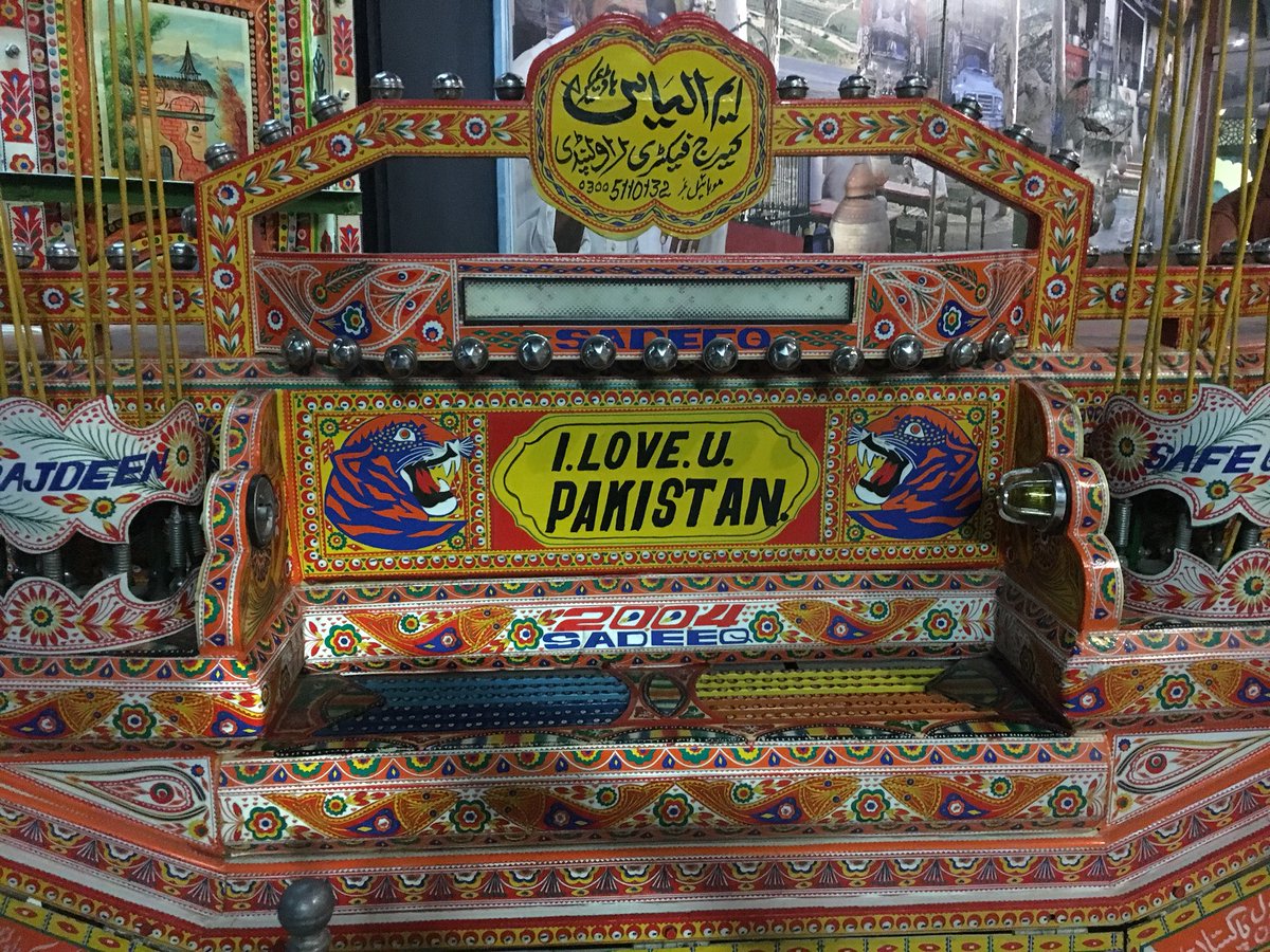 Ninth, and finally, the truck art! What a bright, beautiful and uniquely Pakistani art form, and one that has enlivened many of our road trips. And what better way than to sign off this thread. Goodbye Pakistan, we love you! 