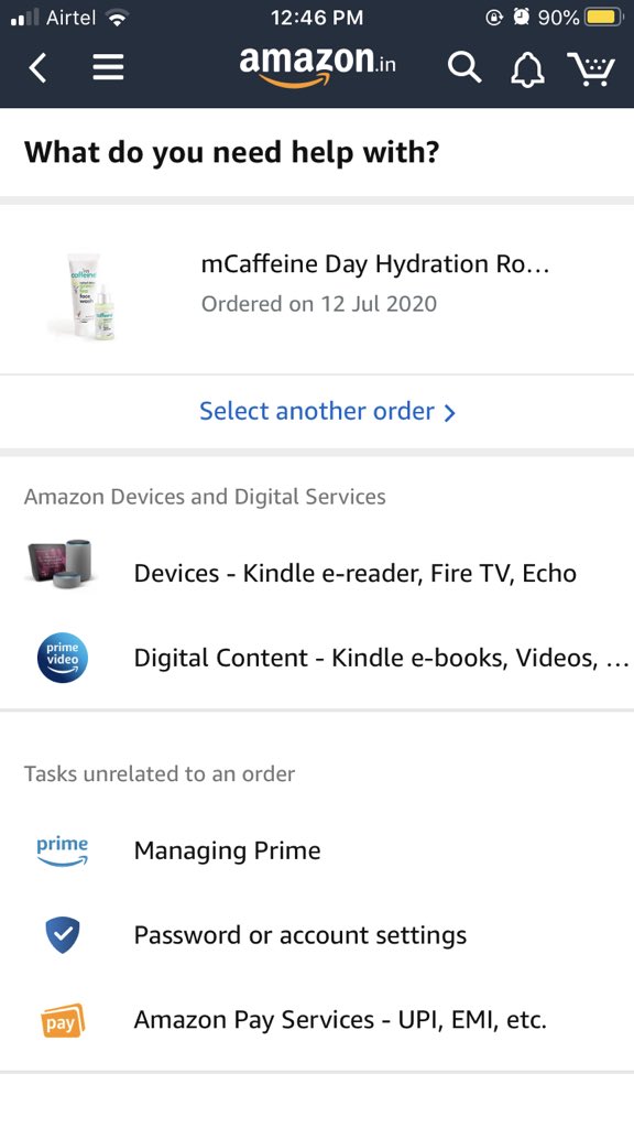 samriti2301's tweet photo. @AmazonHelp https://t.co/gYIx3Z6Xlc