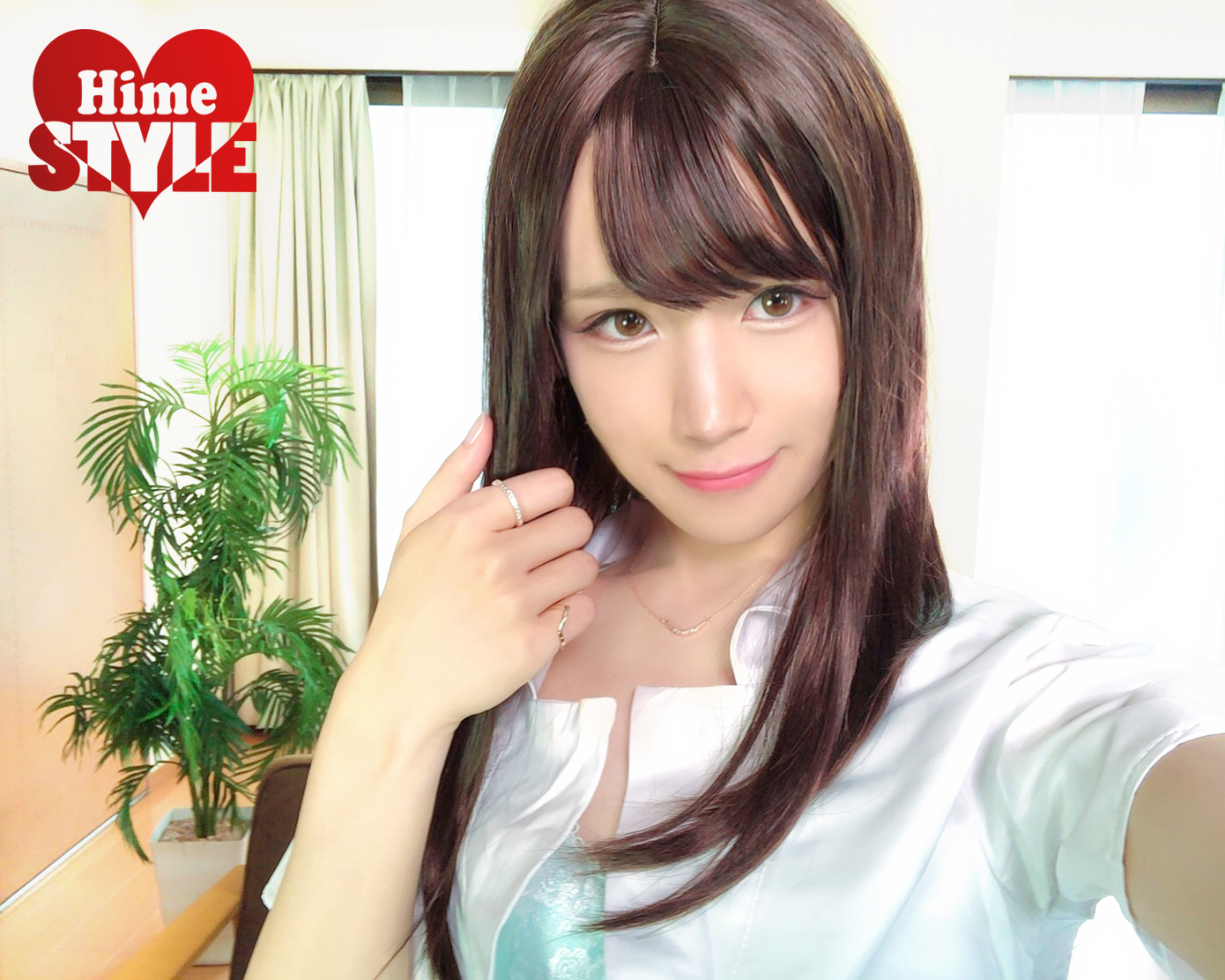 Hime.STYLE【公式】 on X: 10月デビューの専属女優、及川結衣ちゃんの正面の自撮り写メです❤本当にオトコの娘❓はい、そうです❗皆さんご期待ください、動画もこのままの美少女なので(•ө•)♡  ちなみに明日からは第一弾にしてランキングを総嘗めにした女優さんの撮影が ...