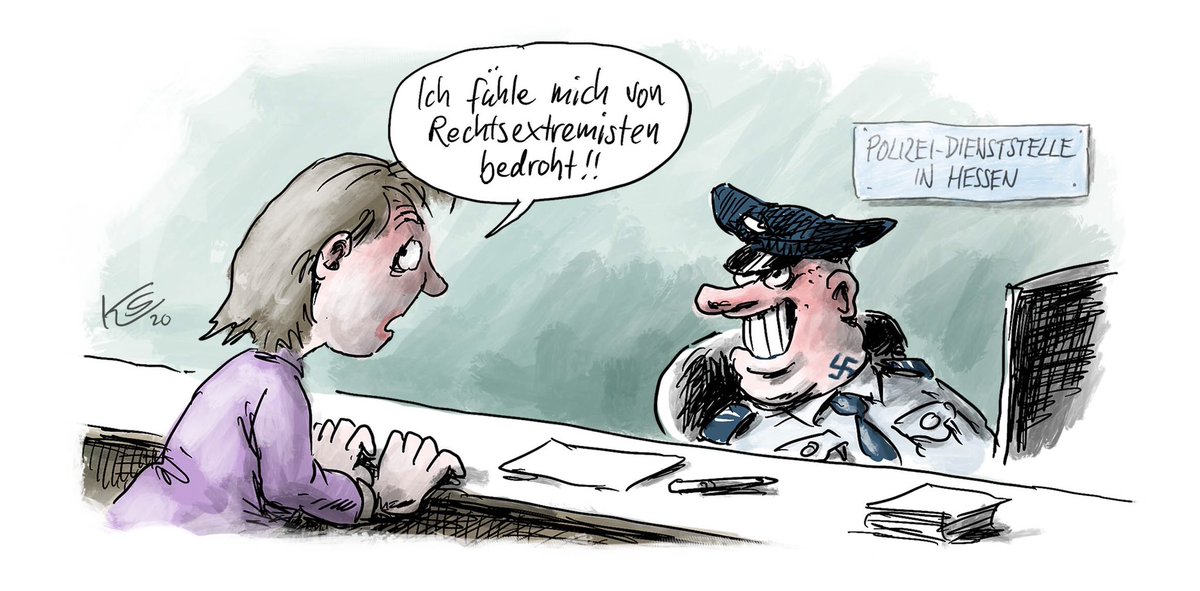 PeterBurtchen's tweet photo. Dazu passt doch diese Karikatur von @KlausStuttmann hervorragend und das Bild daneben aus der "glorreichen braunen Vergangenheit" ebenfalls ! Hand in Hand mit den Gegnern unserer Demokratie ! https://t.co/4ZX77tYERt