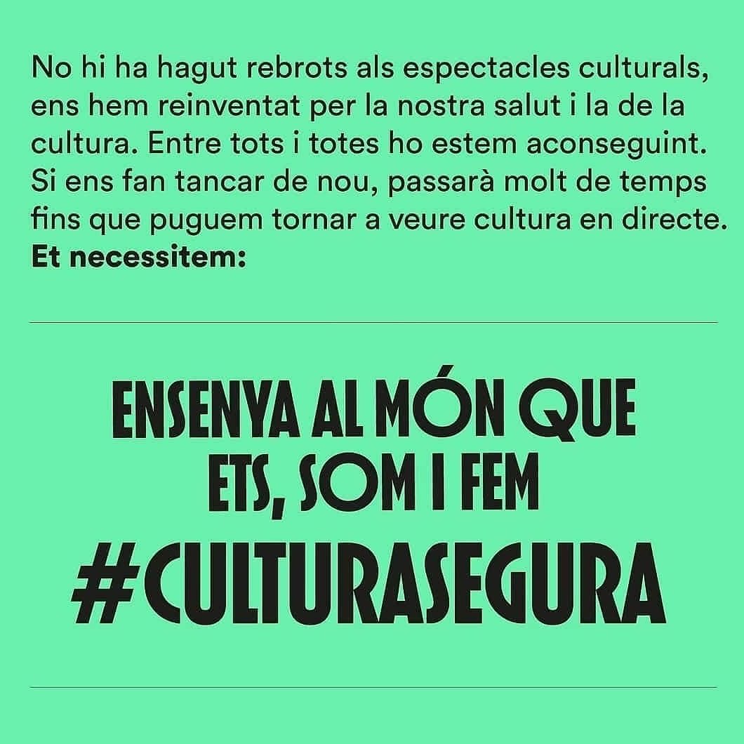 yeyaboya's tweet photo. Un país que no cuida el món de la cultura no és un país #culturasegura https://t.co/XopGrQmrcJ