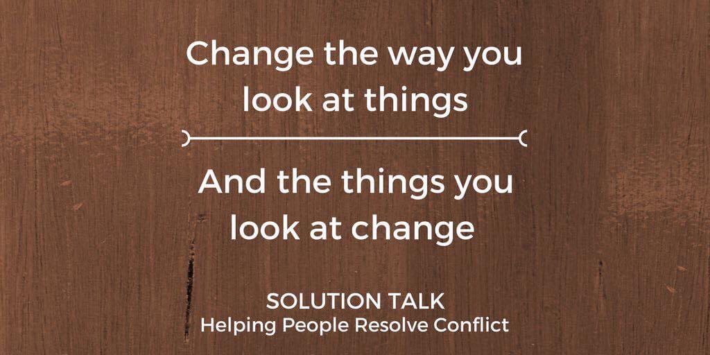 solutiontalkuk's tweet image. “If you change the way you look at things, the things you look at change” Wayne Dyer.

When we consider a different #perspective we can start to see what else might help us move forward &amp;amp; find resolution.  Let&apos;s #talksolutions with #SolutionTalk.

#SaturdayMotivation #perspective