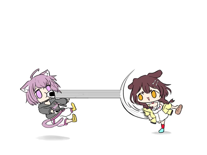 #できたてころね
#絵かゆ

ころさんの投球練習 