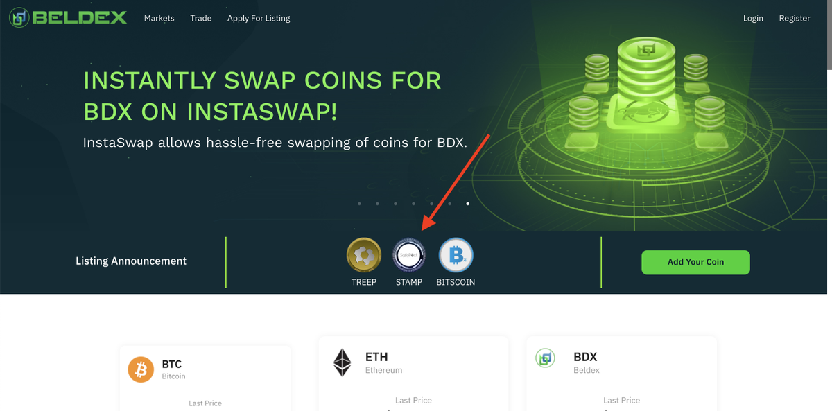 SafepostO's tweet photo. We're proud to inform you, STAMP tokens will be listed on Beldex Exchange (https://t.co/OFbiV2IlW5) on August 1st.

STAMP is the cryptocurrency of SafePost, your end-to-end encrypted message exchange: the safe alternative to traditional emails.

Thanks for sharing this news! https://t.co/qrqTnurwOH