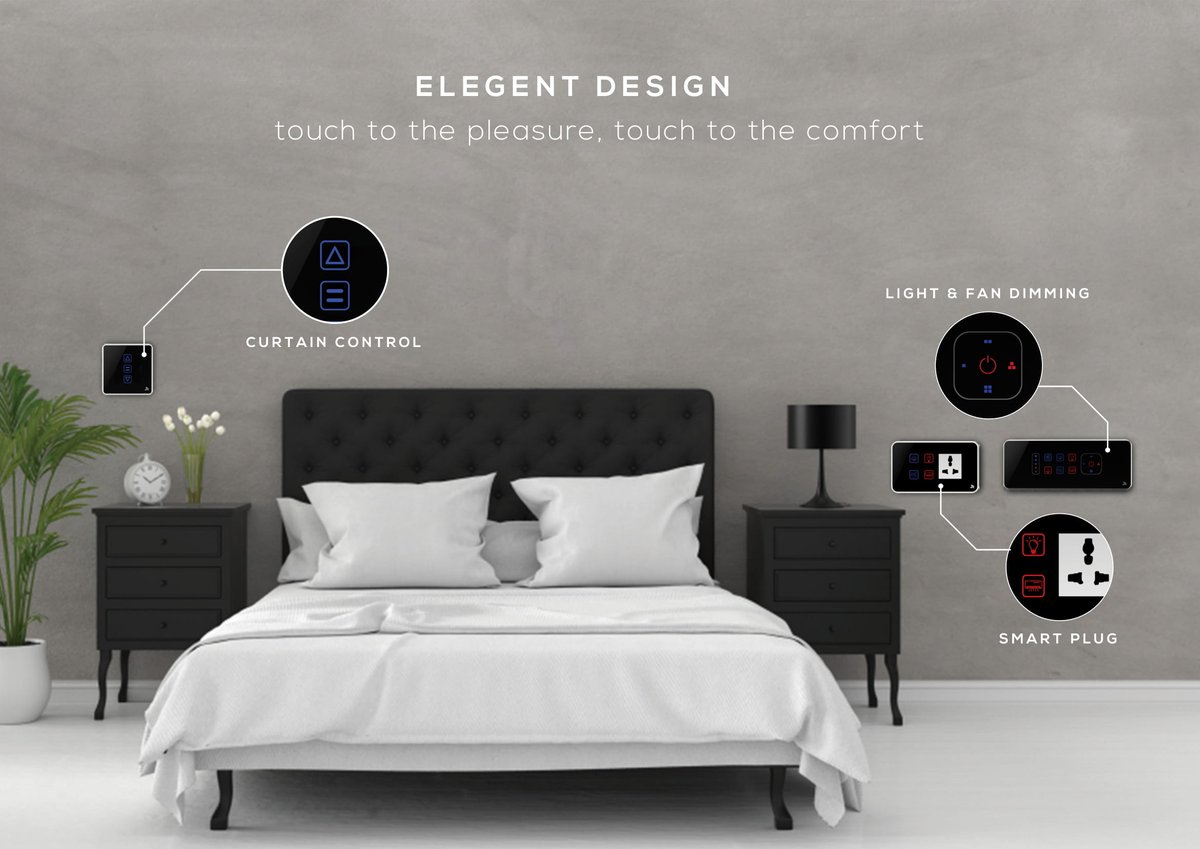 automation_jr's tweet image. Feel luxurious with our new expansion smart touch switch in Indian market &quot;Neon Series.
Make your house more smart with JR.
Get in touch now.
jrautotech.com

#neonseries #smarthome #SmartLife
 #xbox #automation