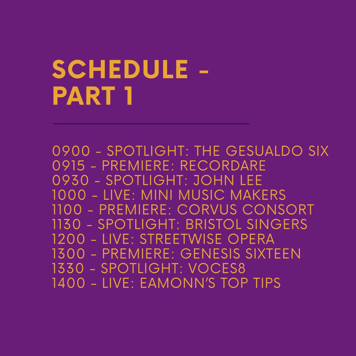 TheSixteen's tweet photo. Welcome to #SoundsSublimeOnline. We have a jam-packed day of events for all the family which showcase the wider Sixteen Family and in particular the young singers from @GenesisSixteen. Head over to our Facebook page throughout the day and enjoy! https://t.co/cxhmELmJkB https://t.co/gSoLUbA8fX