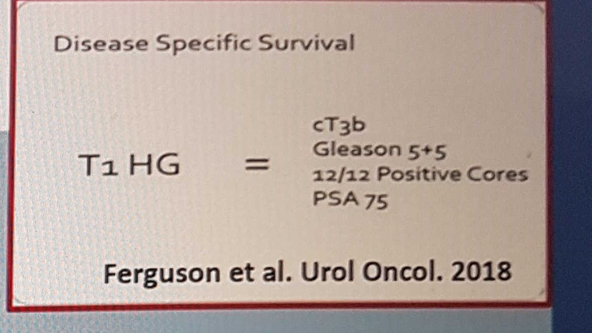 #EAU20 
This brilliant slide reappears today

@DrShariat excellent presentation

Really focuses the cancer MDT's energy on bladder cancer patients

T1G3 TCC is very high risk

Cancer biology - the future

@EastKentUrol @DrBenEddy @BladderCancerUK