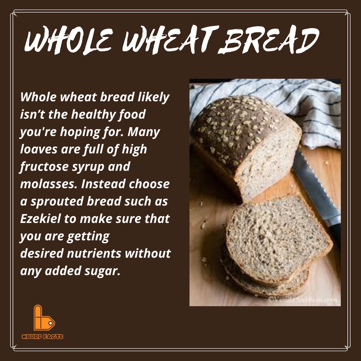 burpfacts's tweet photo. While inculcating a healthy diet , we unknowingly tend to munch on foods .
So here we are with the " so-called " healthy food that you thought was good for your health .
#SaturdayMorning #foodpanda #foodphotography #foodfacts #burpfact #kunalkamra #NelsonMandelaDay https://t.co/QkBFhbXO6C