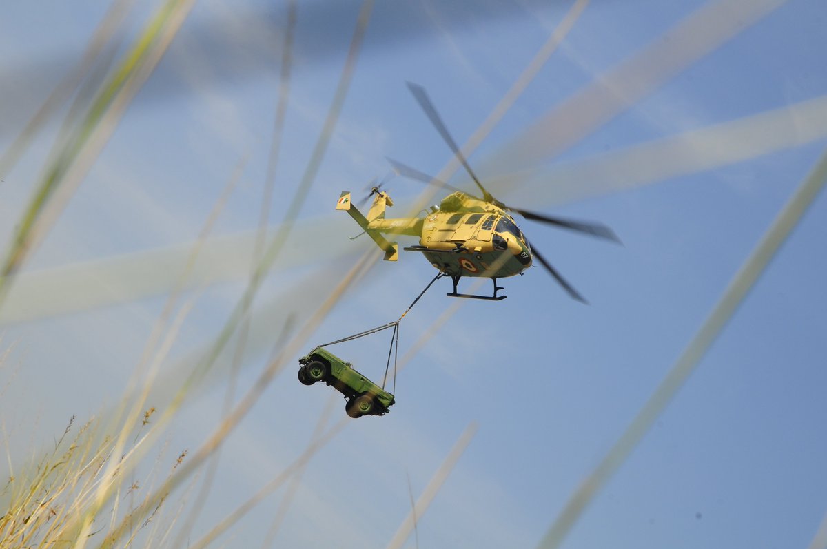 2/3More Dhruvs! Seen in high alt operations and flat land (plus a sole Cheetah trying to keep up!!!