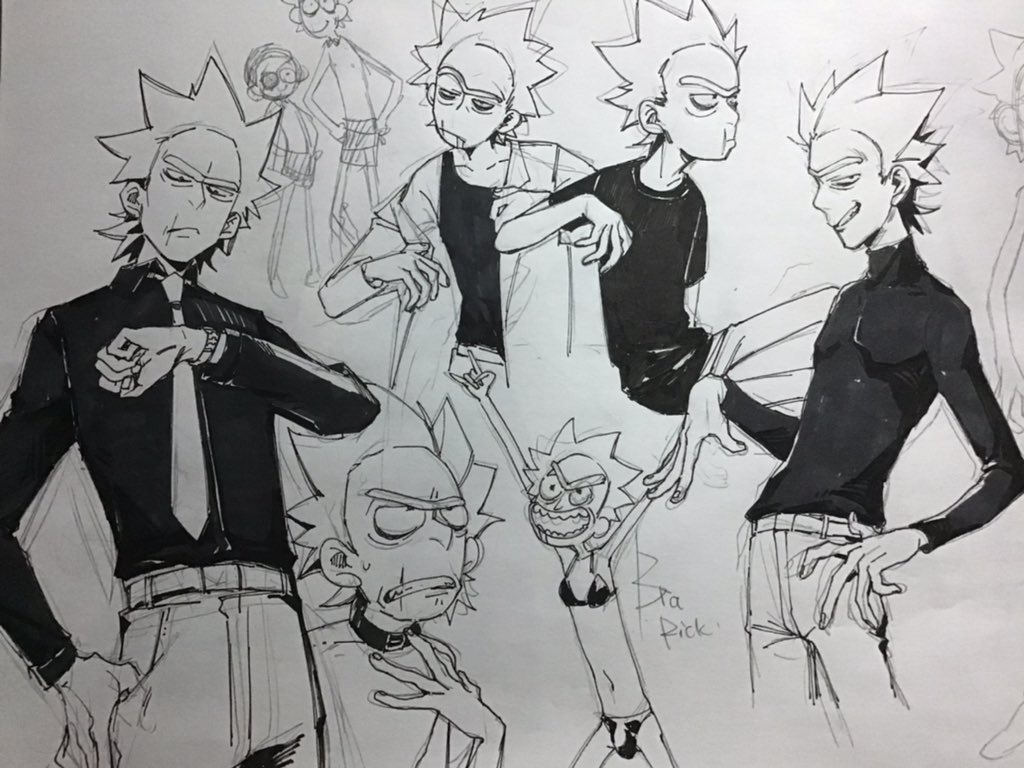 heye4real's tweet photo. #rickandmorty i love evil rick https://t.co/fukVuPfykl