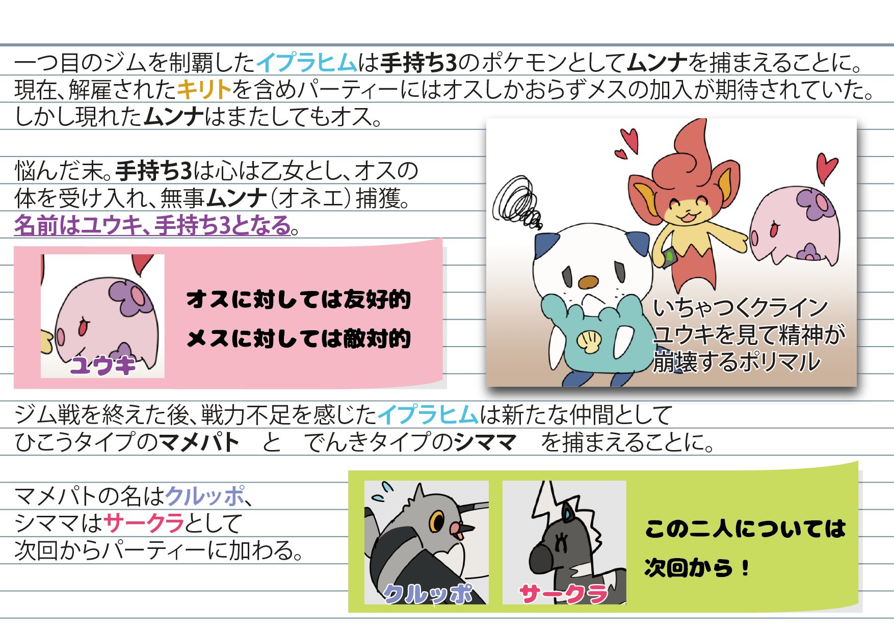 めめめ 視聴者 ポケモンの世界 １配信目レポート書きました 自己解釈もあると思うのでご了承を 絵ブラヒム イブライブ T Co Gxaa4ns3 Twitter