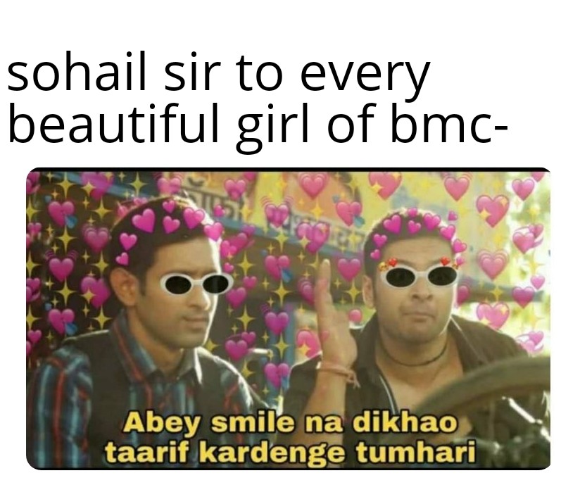 GMC_BARMER's tweet photo. Sath me to smaz hi gye honge kon hai🤟
#gmcbarmer
#bmcians #gmc_barmer #mbbs #barmer
#bmcians #memes #medicos #medtwitter https://t.co/a6yeREuFcq