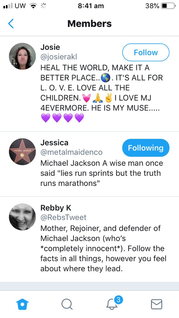 #MJFam Please block @ nutforgod. He made a gross list, as shown below. @josierakl and @metalmaidenco you are on it too. To remove yourself from it, just block him. Also, check what lists you are on, MJ people, and report the account... @SeanyKane I bet you are on some lists too!