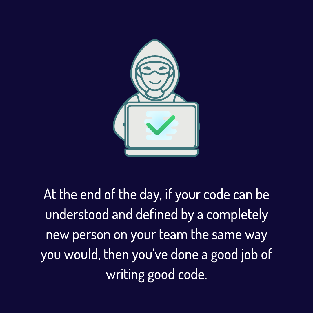 What is good code, continued (2/2)