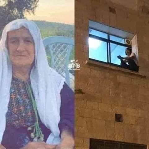 شاب فلسطيني امه اصيبت بالكورونا ضلو قاعد على شباك المستشفى يراقبها لحد ما توفت💔