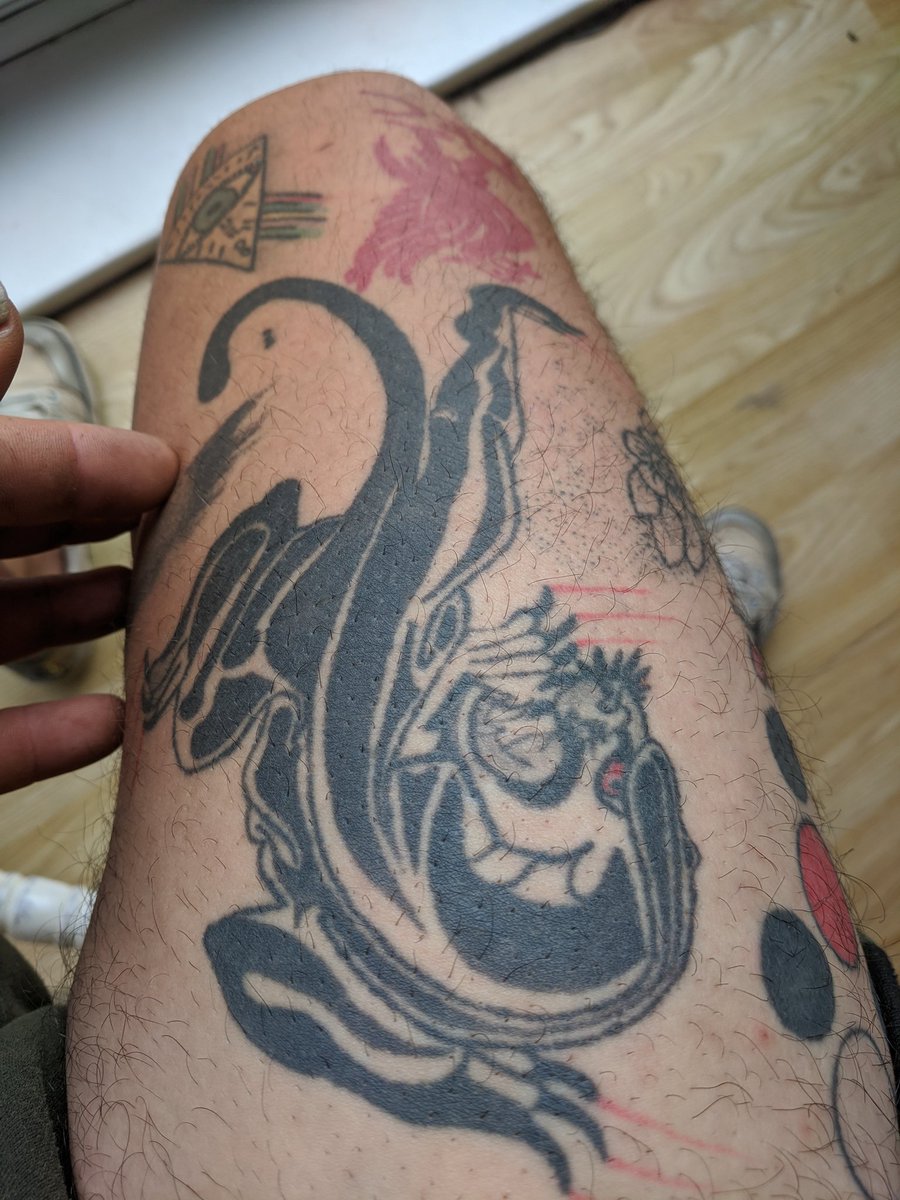 RobBakerOdinson's tweet photo. Late to the party, #NationalTattooDay all these are done by myself. 💪💪 Still have some gaps to fill. 💯💯 #tatted #inkedandbearded #tattooed https://t.co/LfqJgGnpMa